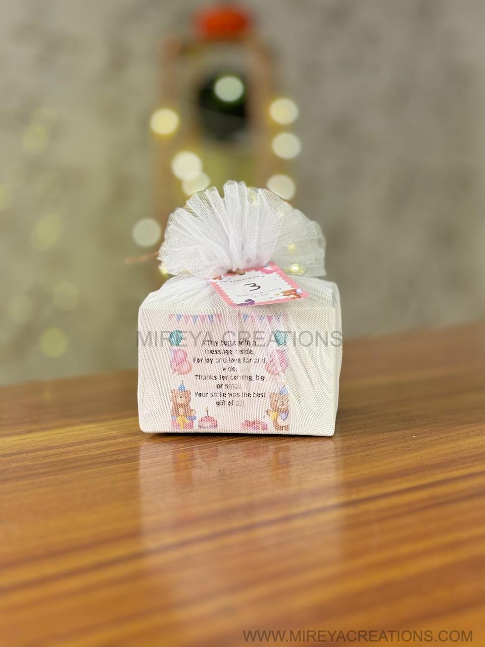 Nuts Jar + Candle + Toy Combo Return Gift | Mixed Gift Hamper | Birthday & Party Favor Under ₹300