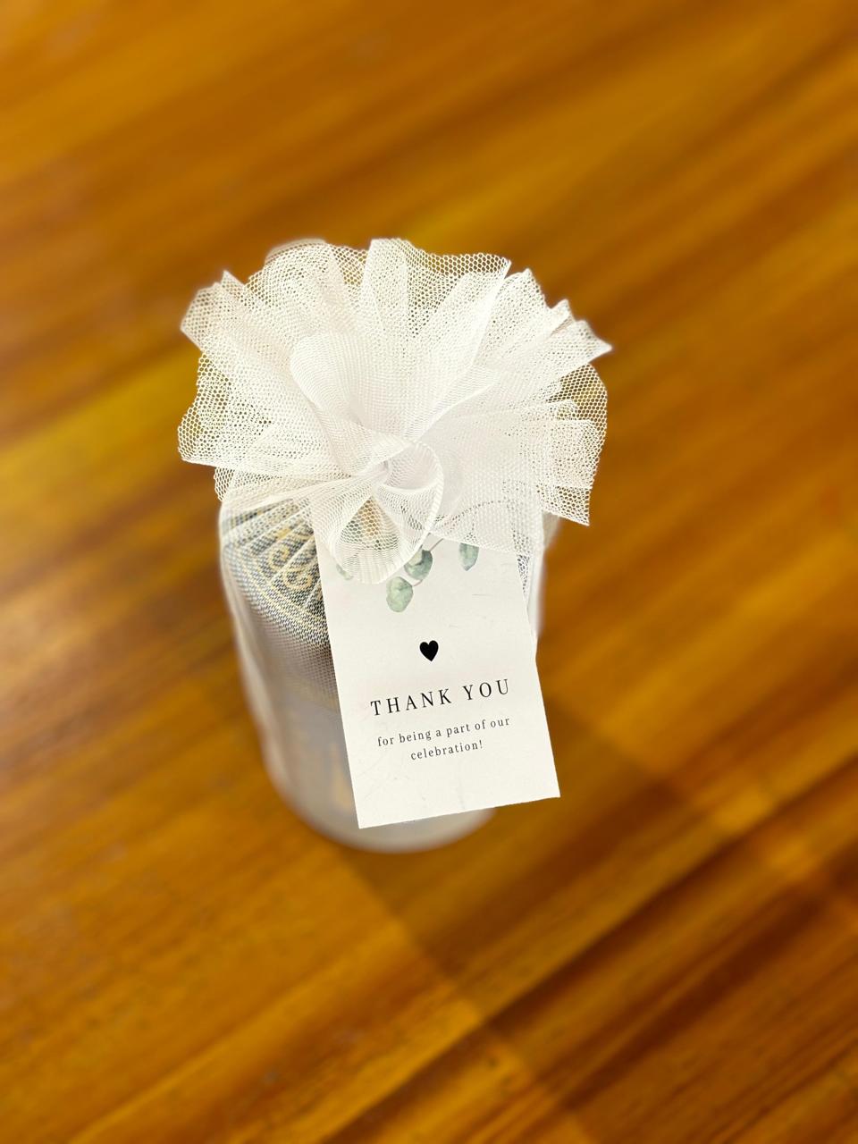 Printed Air-Tight Container Return Gift | Metal Gift Box Under ₹100 | Wedding & Housewarming Favor