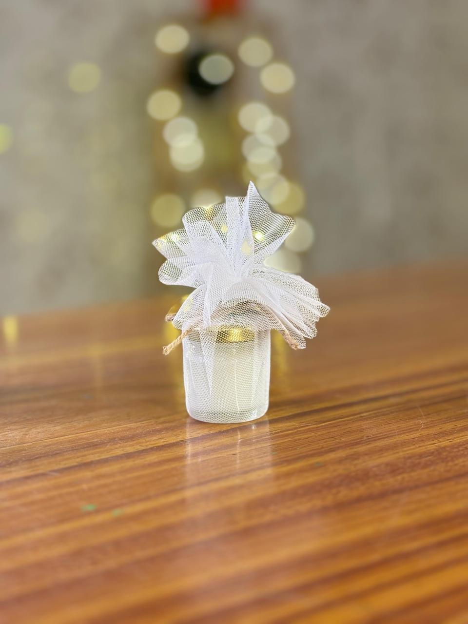 Scented Mini Jar Candle 40ml Return Gift Under 50 Rs - Wedding Favor - Mireya Creations