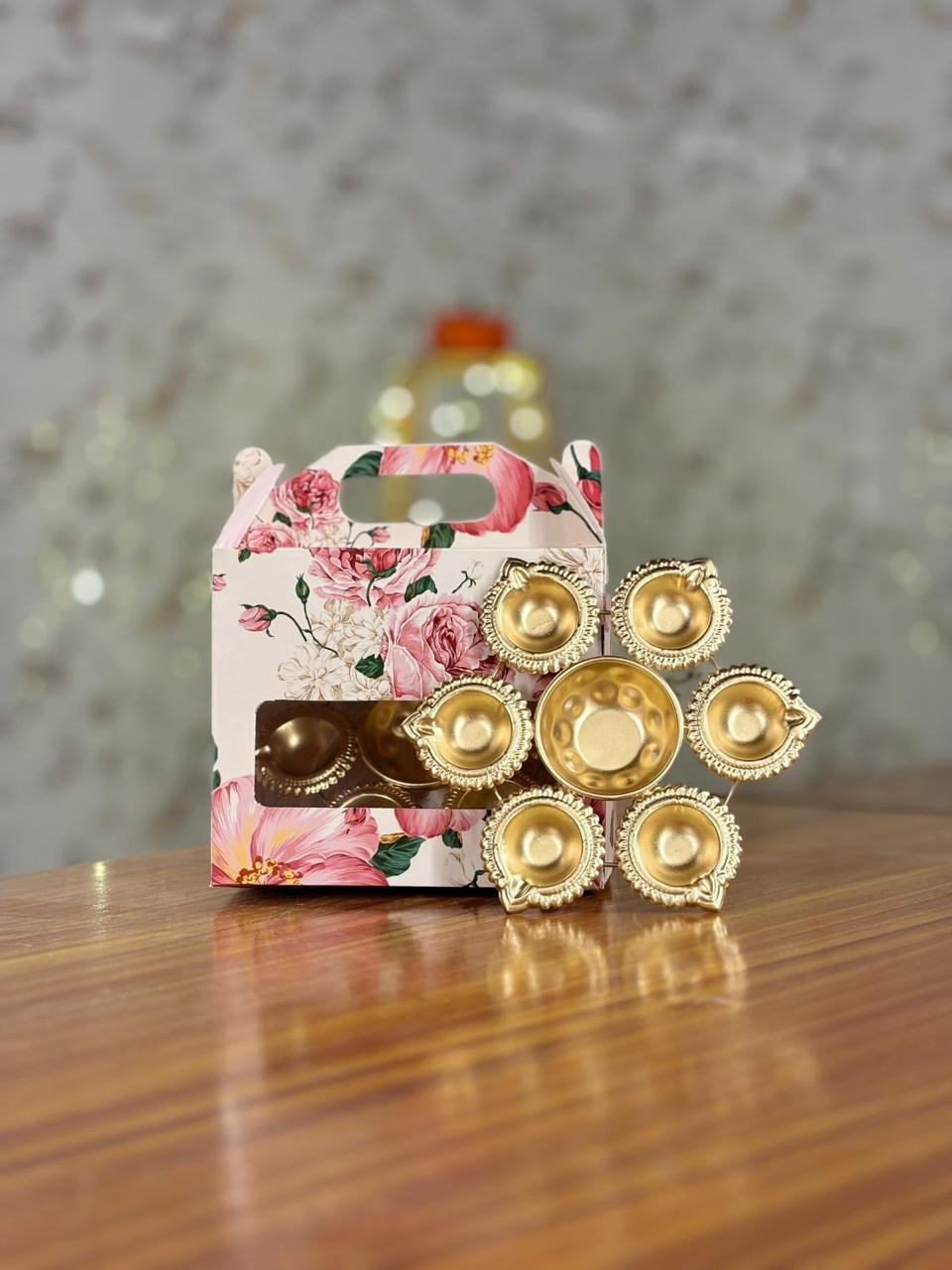 Decorative Urli Return Gift | Traditional Urli with Haldi-Kumkum | Wedding & Puja Favor Under ₹200