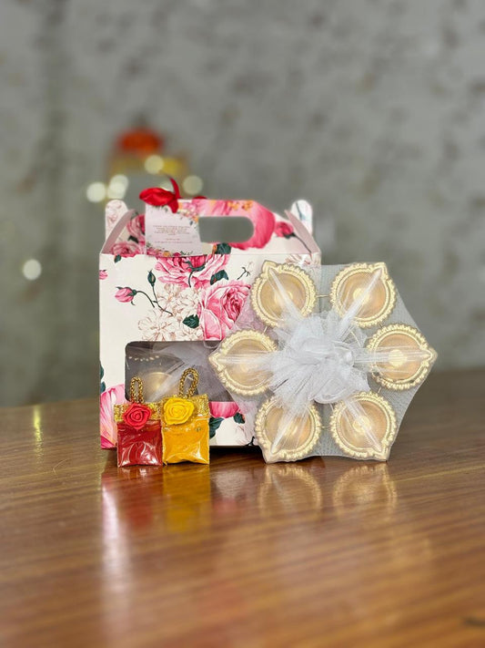 Decorative Urli Return Gift | Traditional Urli with Haldi-Kumkum | Wedding & Puja Favor Under ₹200