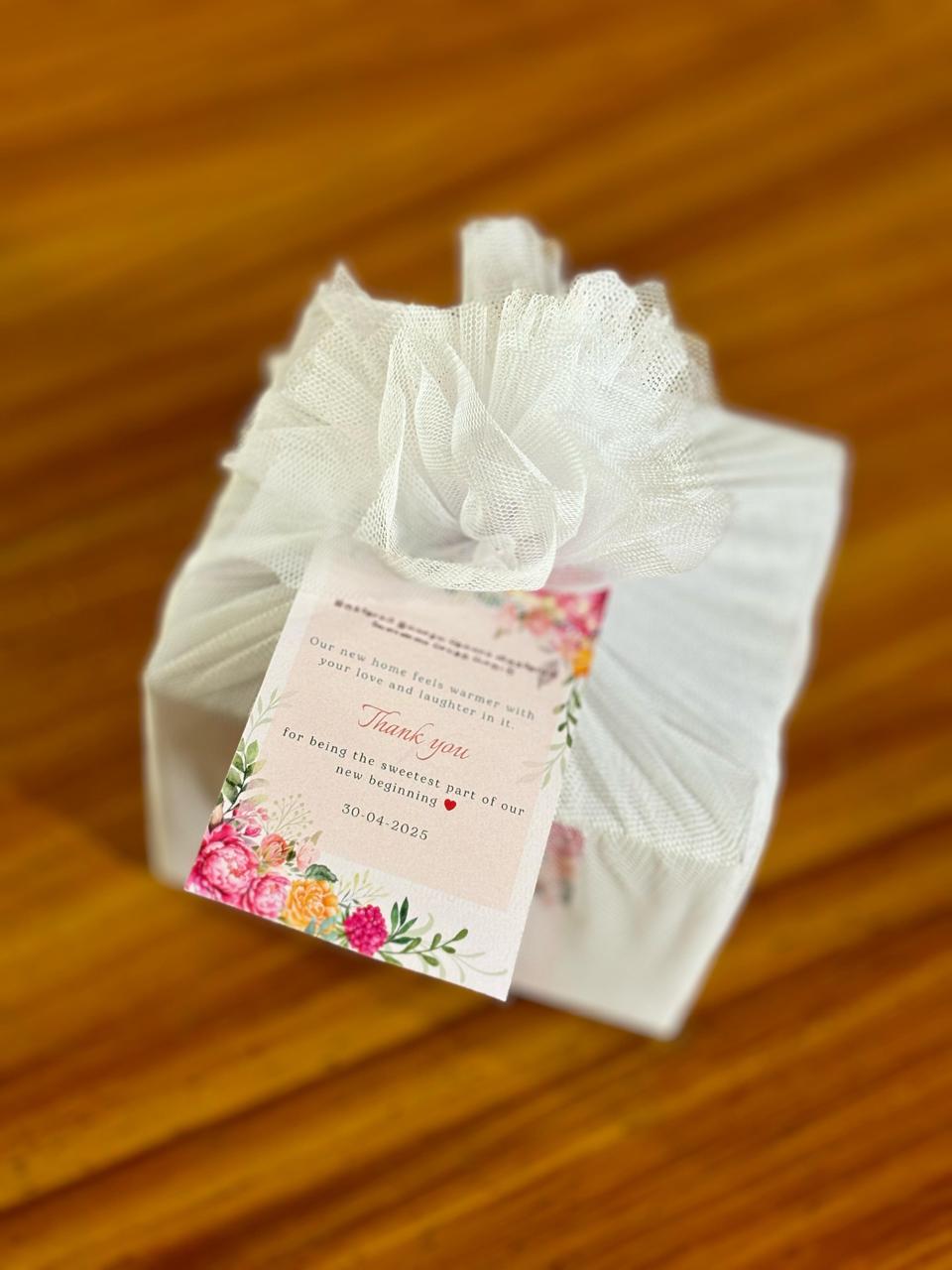 Meenakari Glass & Plate with Nuts Pouch Return Gift | Decorative Traditional Set | Wedding & Festive Favor Under ₹500