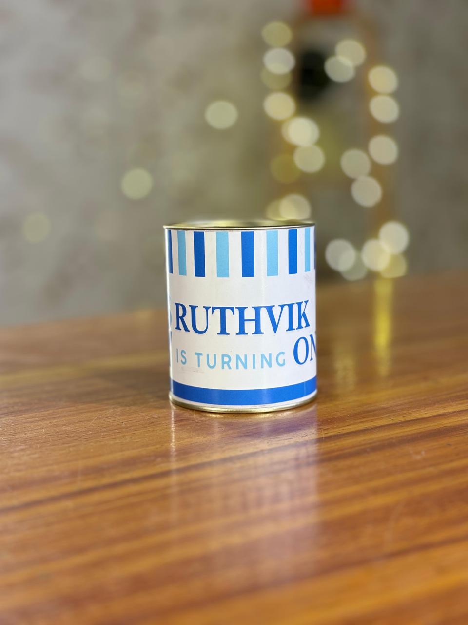 Paper Tin + Pouch of Chocolates + Keychain + Eraser | Value Combo Return Gift | Kids Party & School Event Favor