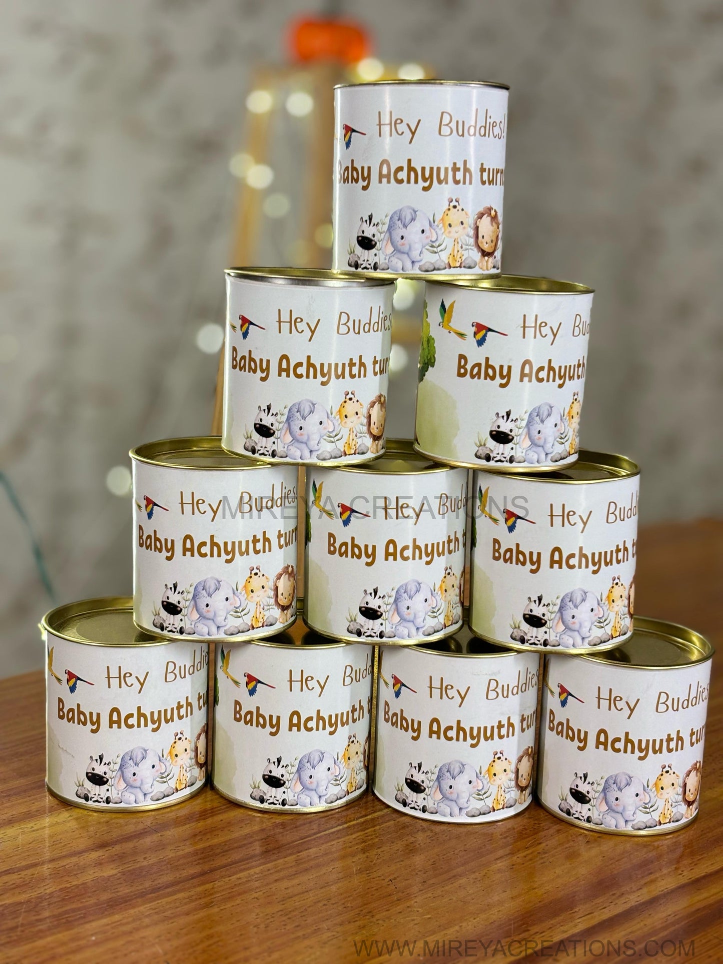 Paper Tin + Wax Tablet + Pouch of Chocolates + Keychain | Combo Return Gift | Wedding & Housewarming Favor