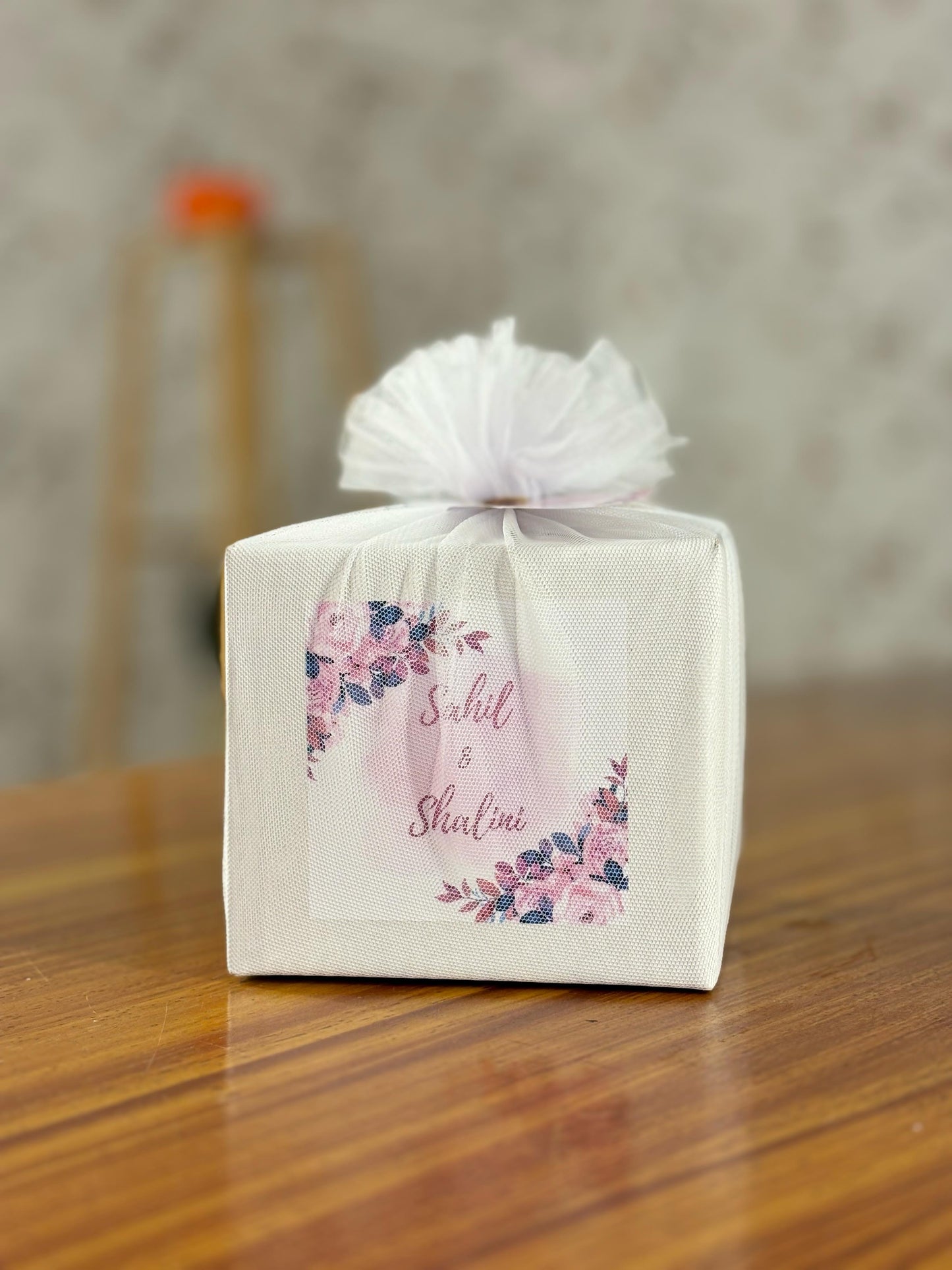 Printed Tin Candle, Potpourri Bowl, Nuts Jar & Customised Chocolate Bar | Premium Scented Candle Set | Wedding & Party Favor Under ₹600