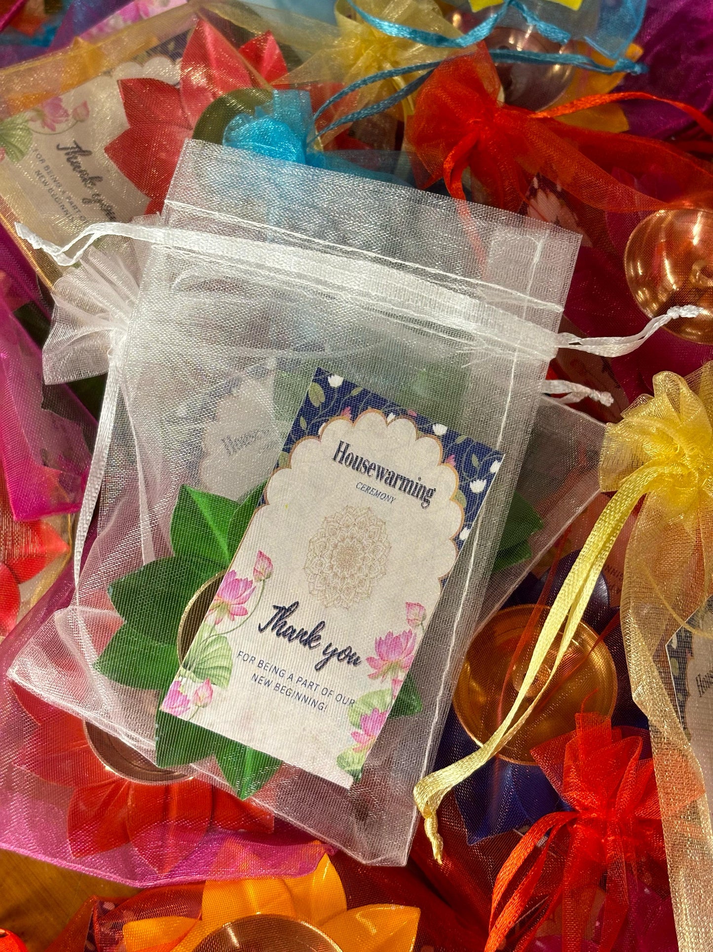 Colourful Lotus Diya Return Gift | Decorative Diya Under ₹100 | Diwali & Wedding Favor