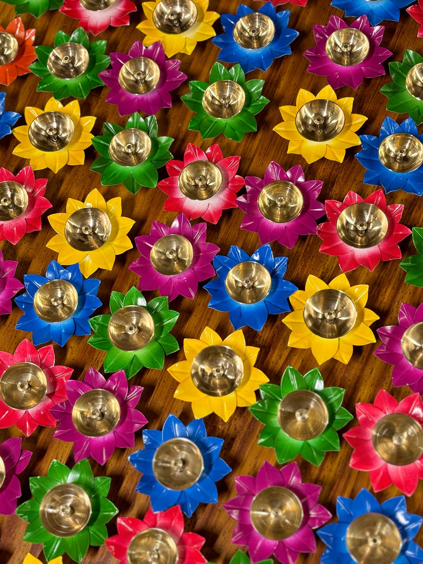 Colourful Lotus Diya Return Gift | Decorative Diya Under ₹100 | Diwali & Wedding Favor