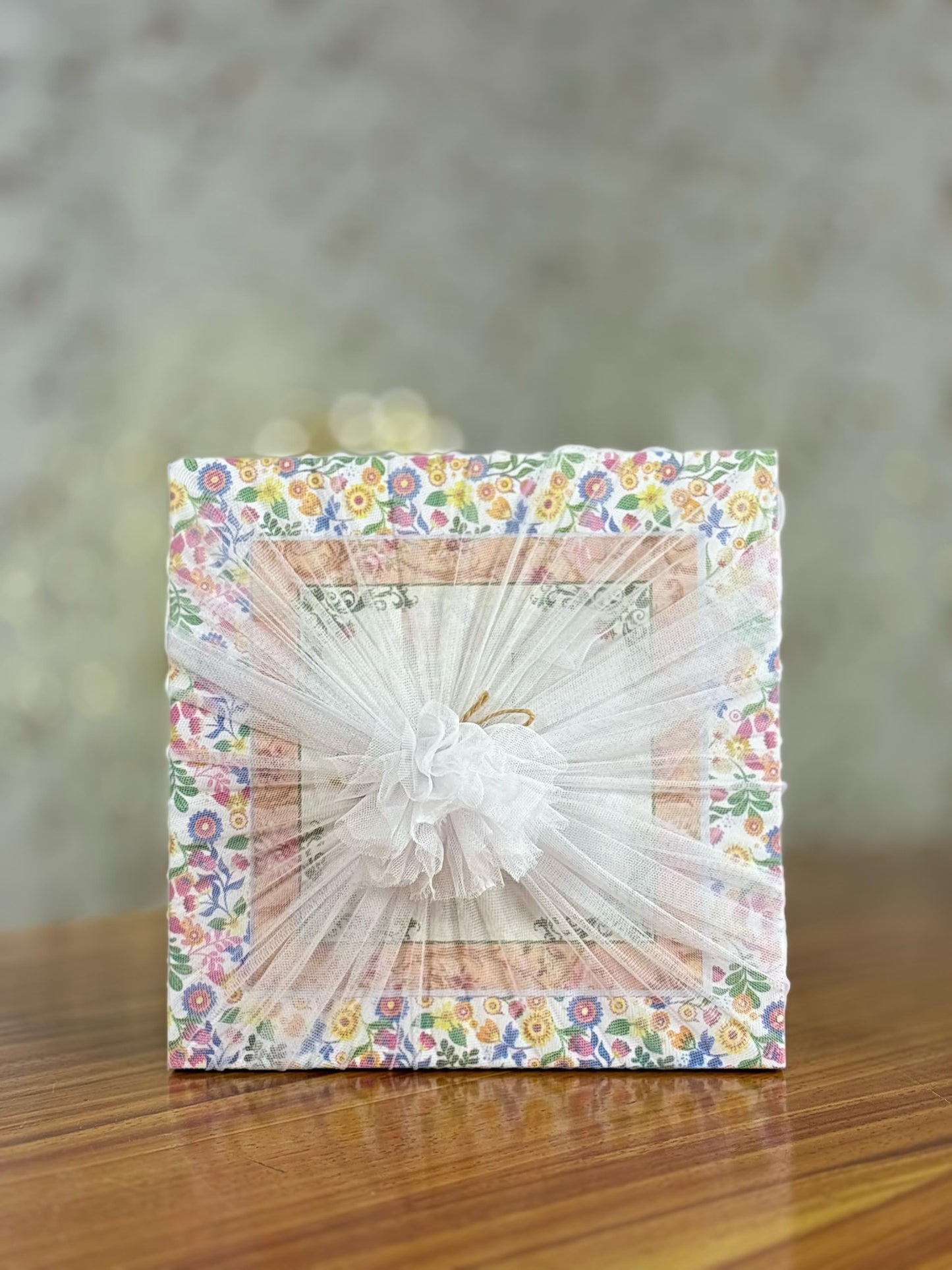 Printed Copper Bottle Gift Set Return Gift | Cone Jar & Potpourri Bowl Combo | Wedding & Housewarming Favor Under ₹1200