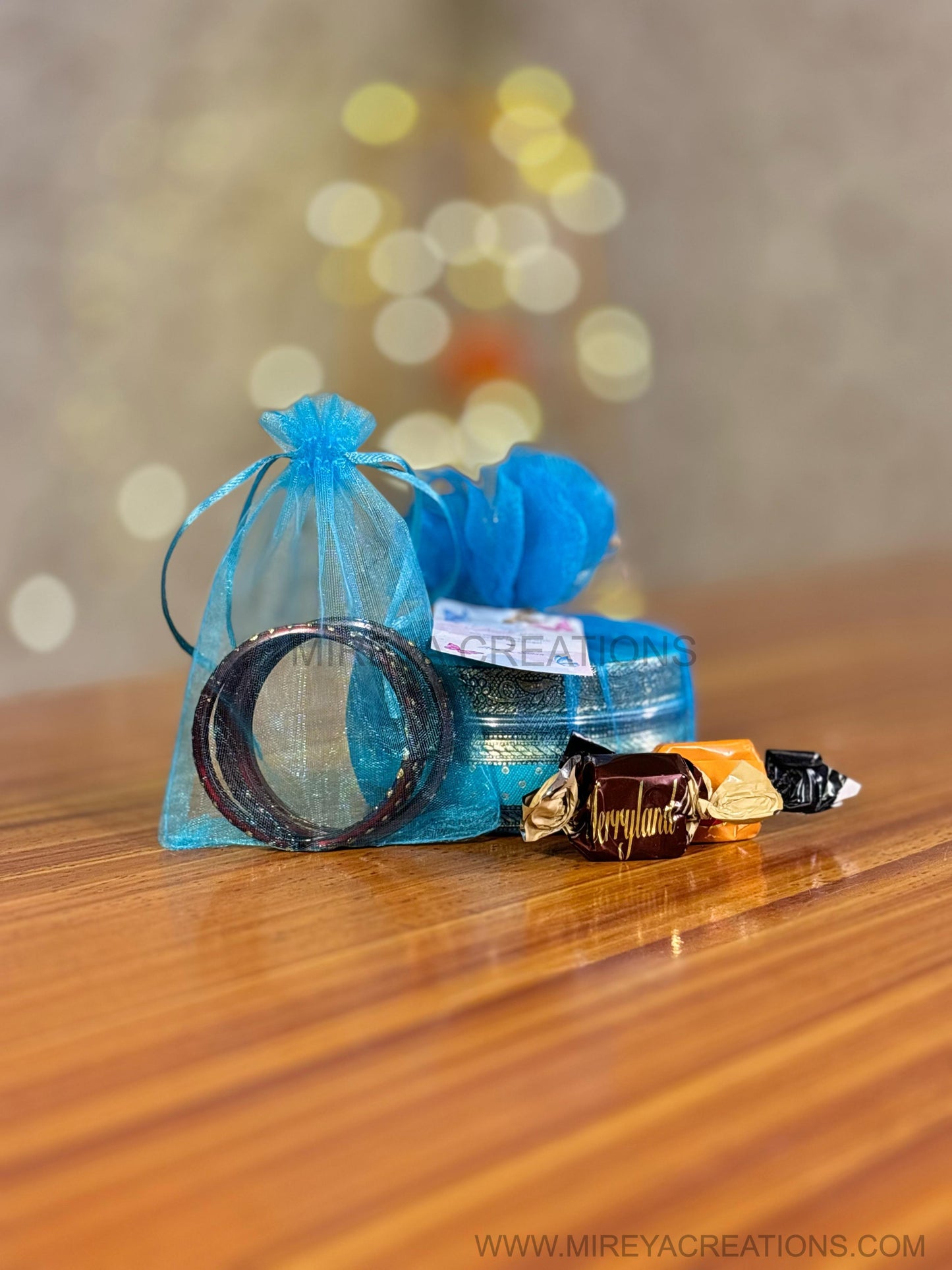Meenakari Box With Bangles & Chocolates Return Gift | Traditional Meenakari Gift Set | Wedding & Pooja Favor Under ₹300