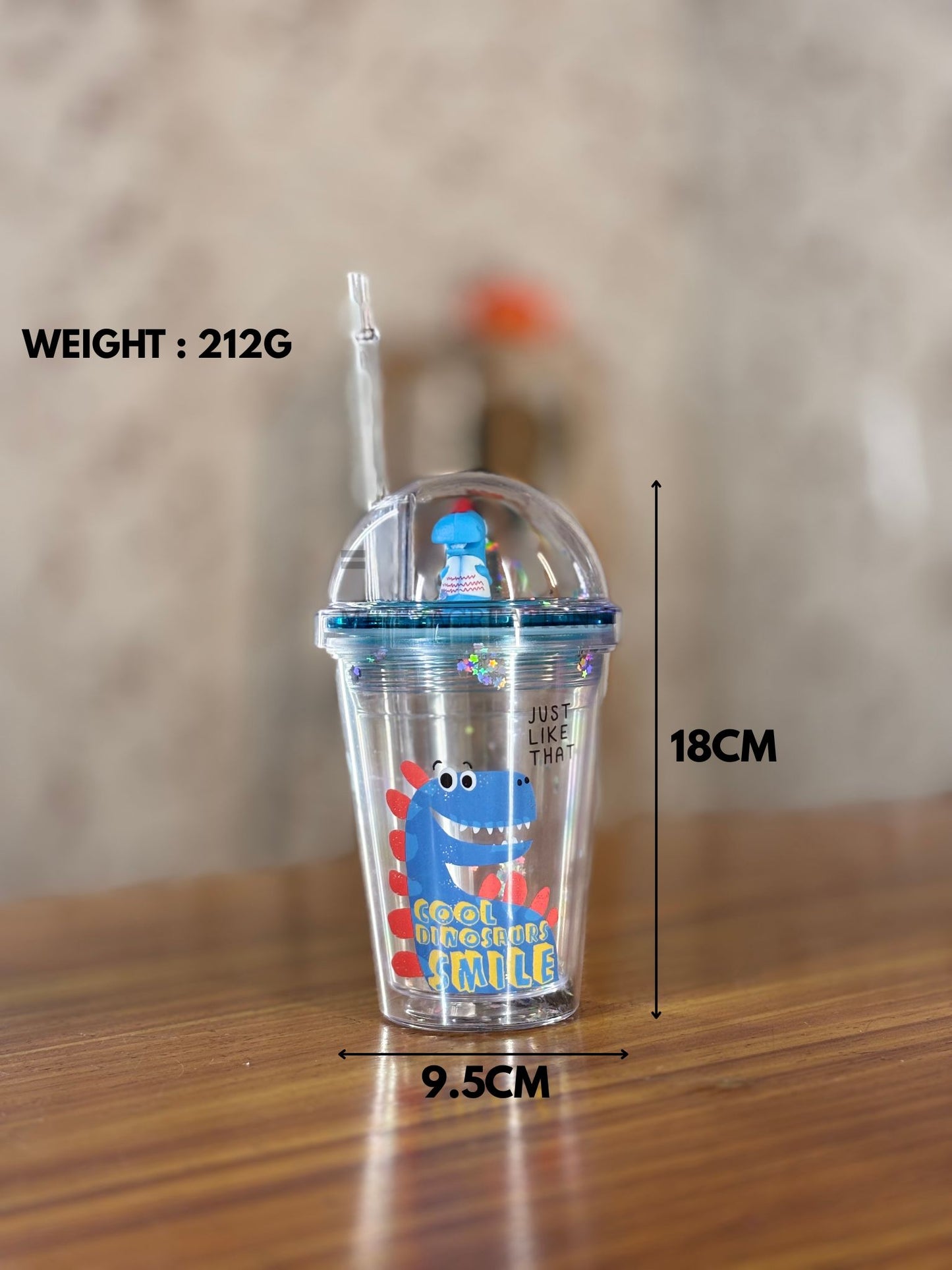 Kids Sipper Tumbler Return Gift | Cute Printed Dome Lid Cup with Straw | Birthday Party Favor Under ₹300