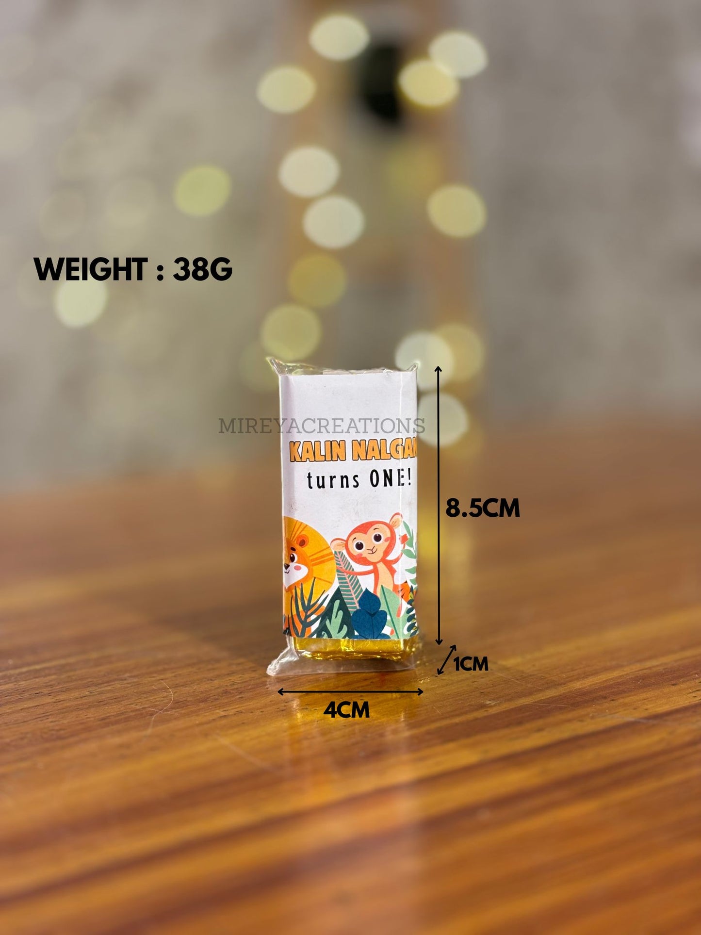 Customized Chocolate Bar Return Gift | Personalized Chocolate Under ₹50 | Wedding & Party Favor
