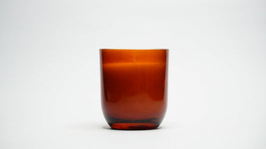 Tinted Glass Scented Candle