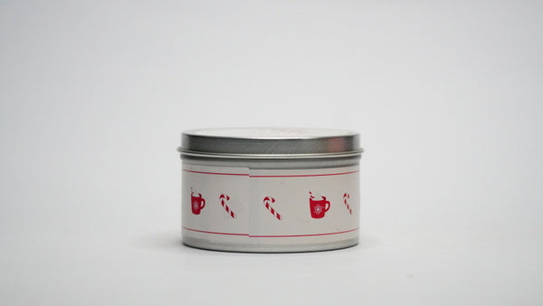 Winter Vanilla Tin Candle ( Christmas)