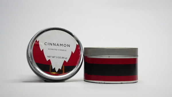 Cinnamon Scented Tin Candle