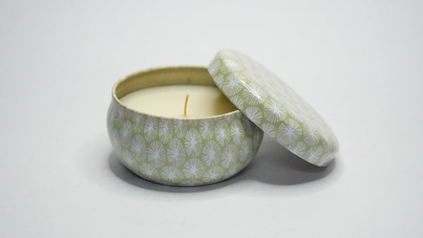 Rosemary & Sage Printed Tin Candle