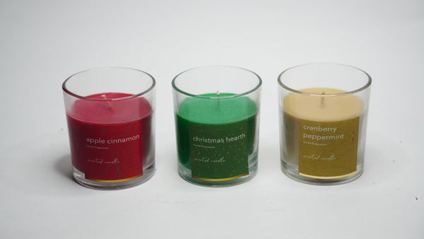 Scented Candles ( pack of 3 )