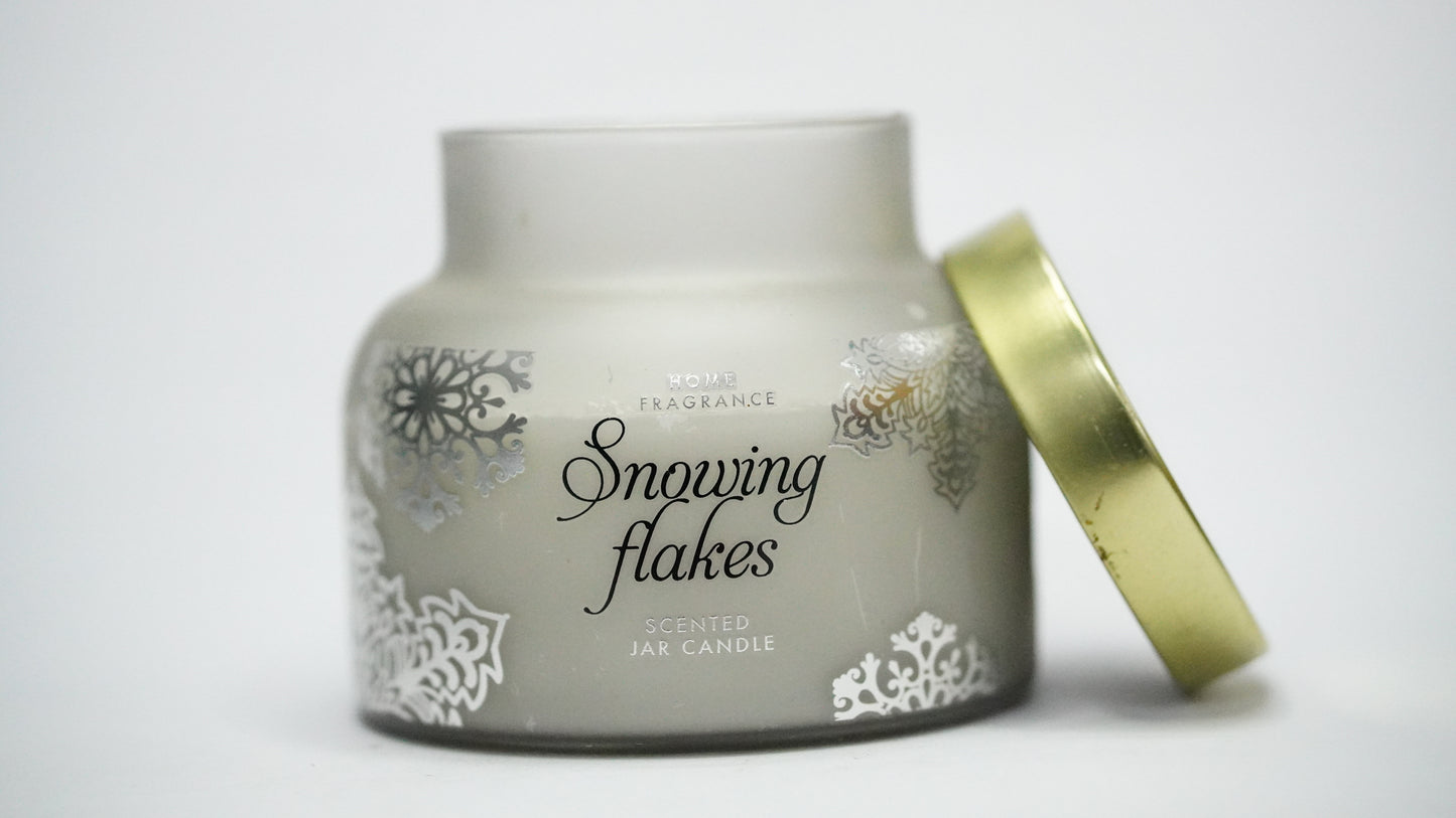 Snowflake Jar ( Christmas)